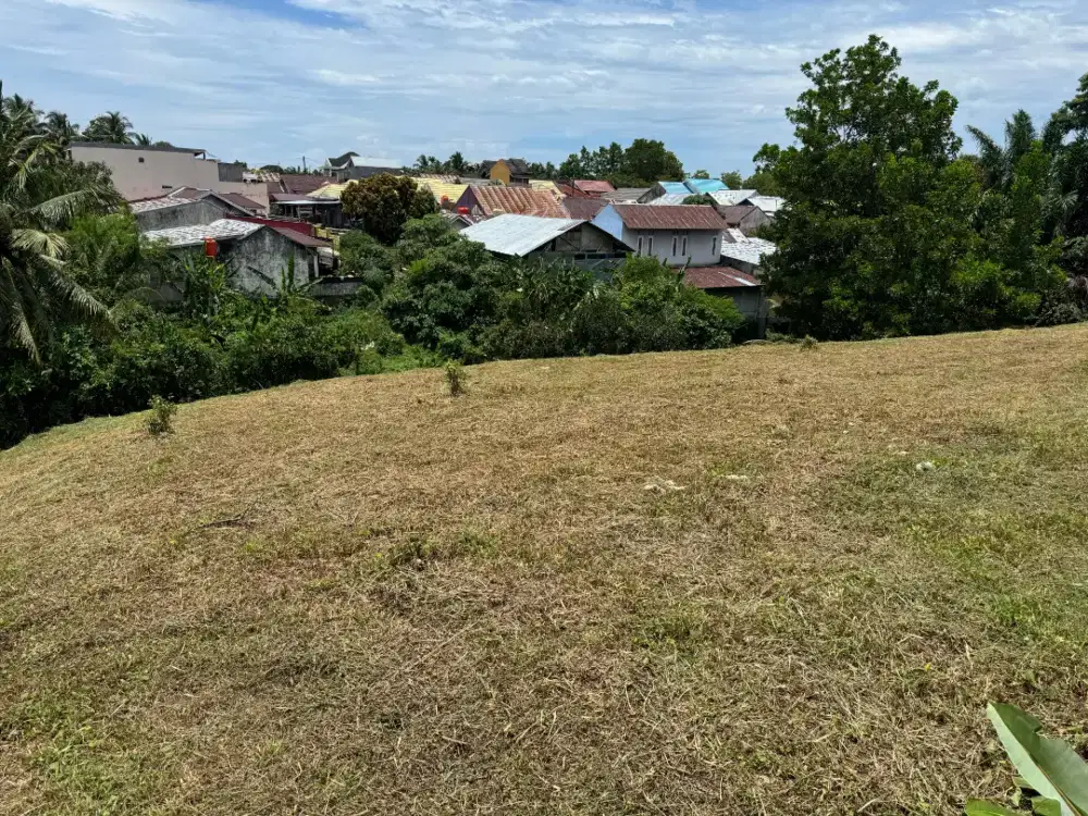 Di jual tanah , lokasi di pinggir jalan raya raden patah