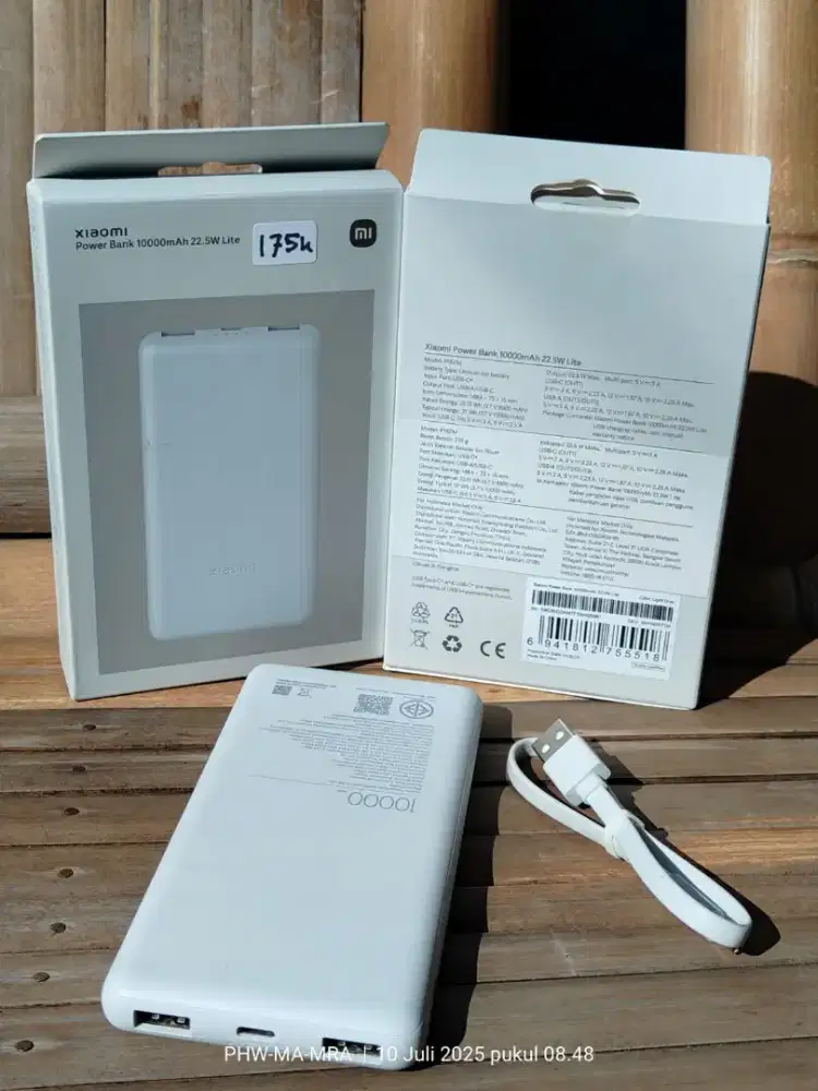 Powerbank Xiaomi 10000mah 22,5W ( GARANSI RESMI )