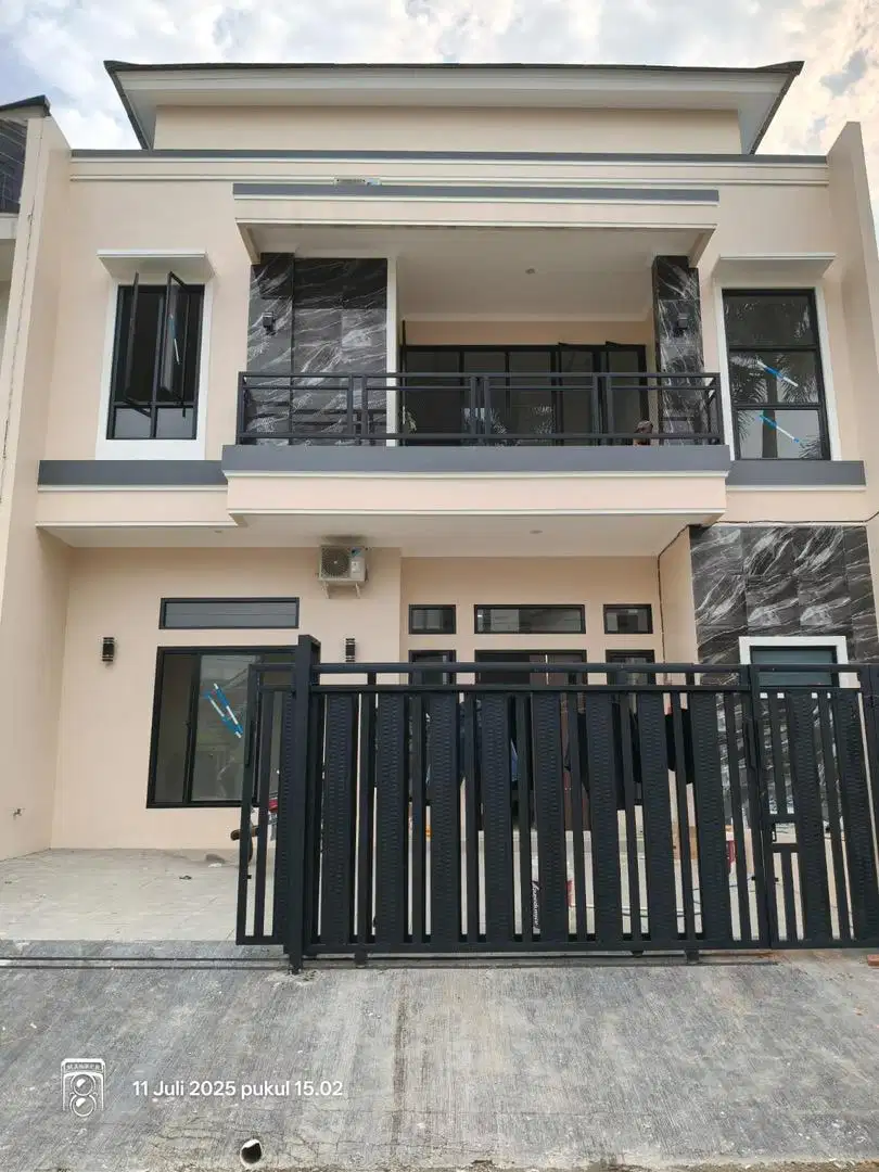 Dijual cepat rumah baru bangun siap huni di Villa Melati Mas-Serpong