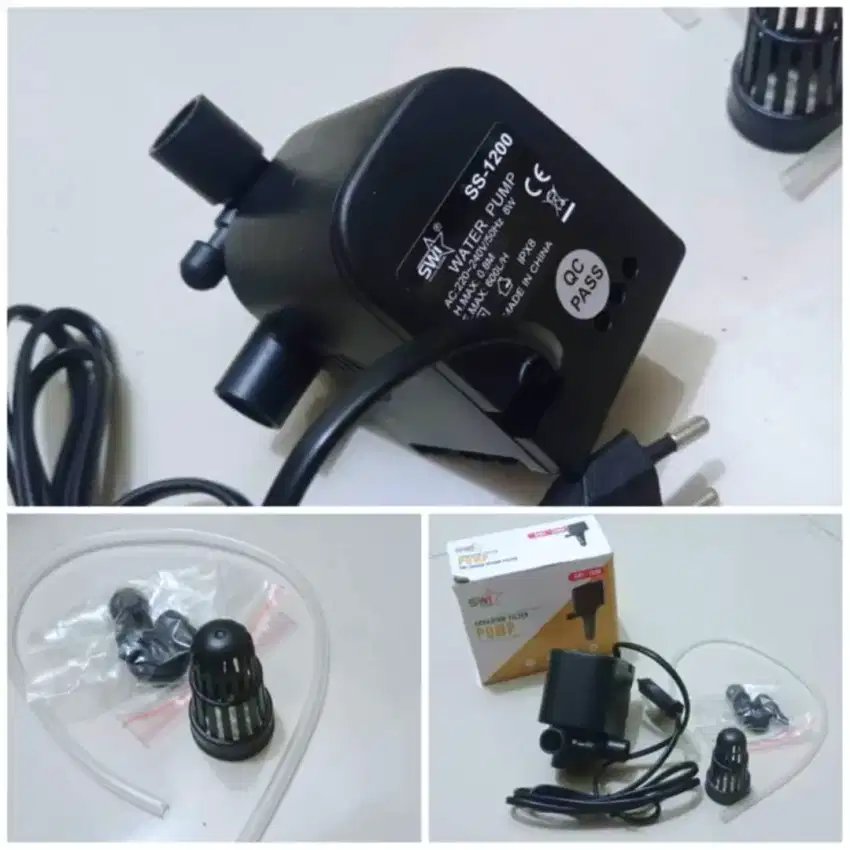 Pompa Celup Aquarium Low Watt