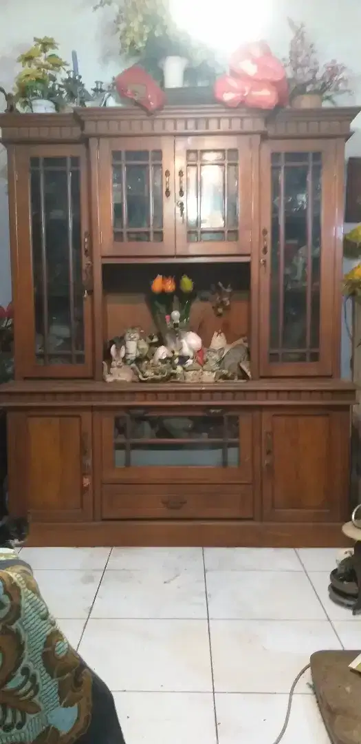Bufet TV Kayu Jati