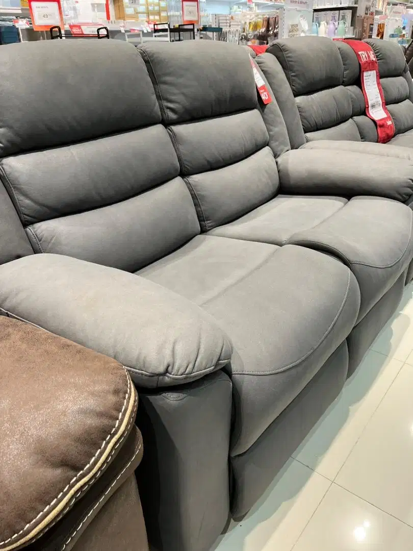 Sofa Recliner 2 Seater Turun Harga