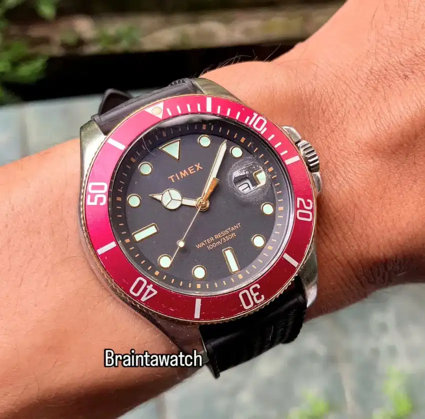 Timex Diver Tudor Style Fullset Good Condition