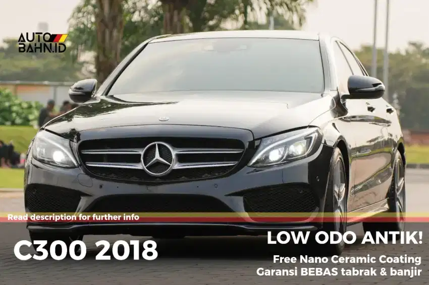 HARGA TERMURAH! Mercedes Benz C300 AMG Line 2018 (W205)