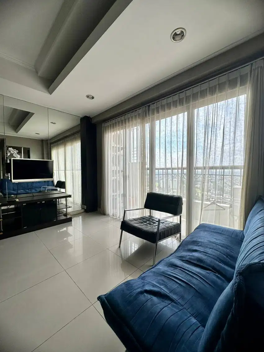 DISEWAKAN APARTEMEN PENTHOUSE WATERPLACE RESIDENCE 2BR 91m2 FURNISHED