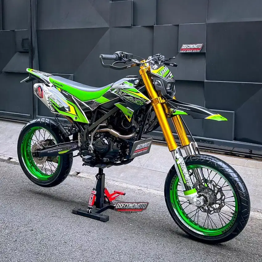 KLX 150 FULL MODIF‼️TRAIL SUPERMOTO GANTENG SIAP TRABAS BANJIR