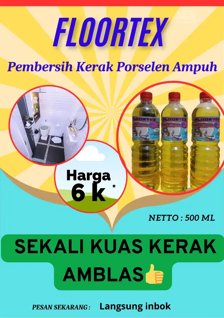 Pembersih Kerak Kamar Mandi Ampuh