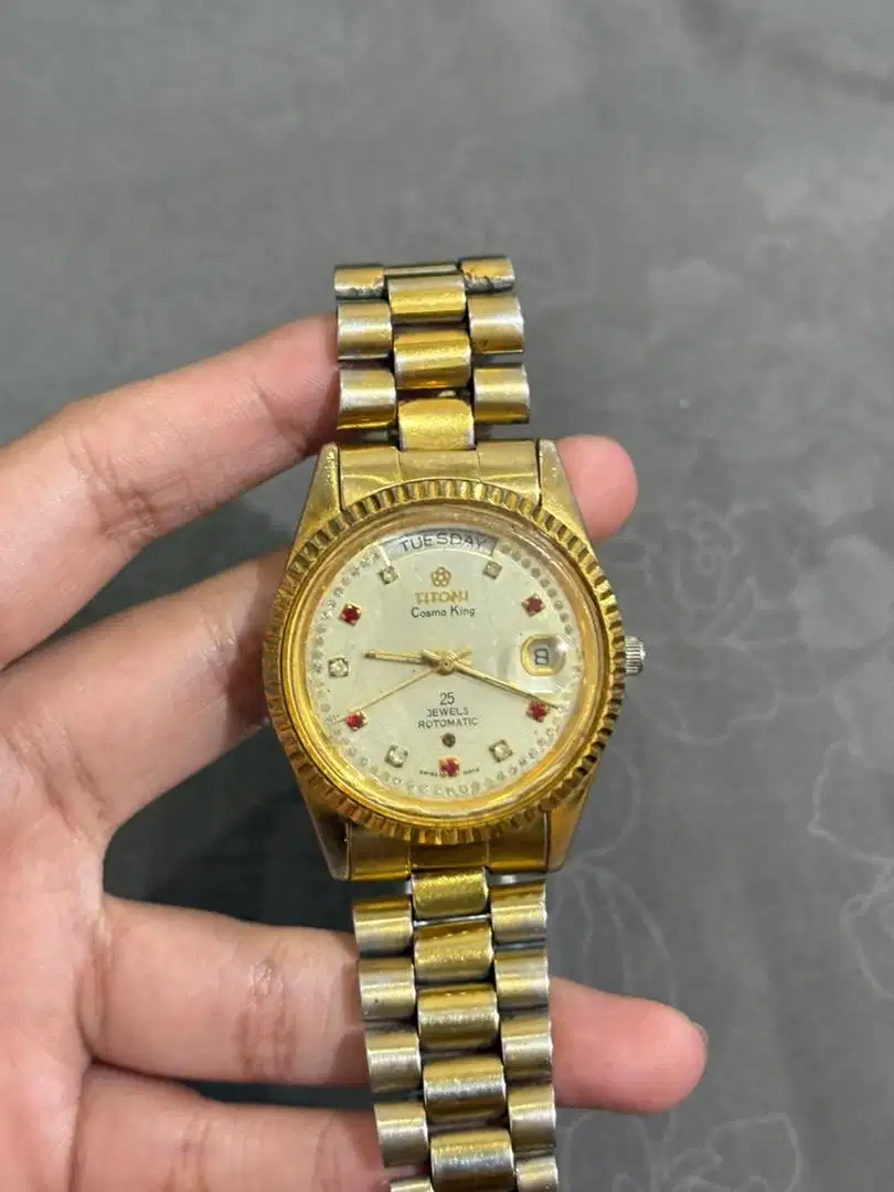 Jam Tangan Titoni Cosmo King Vintage