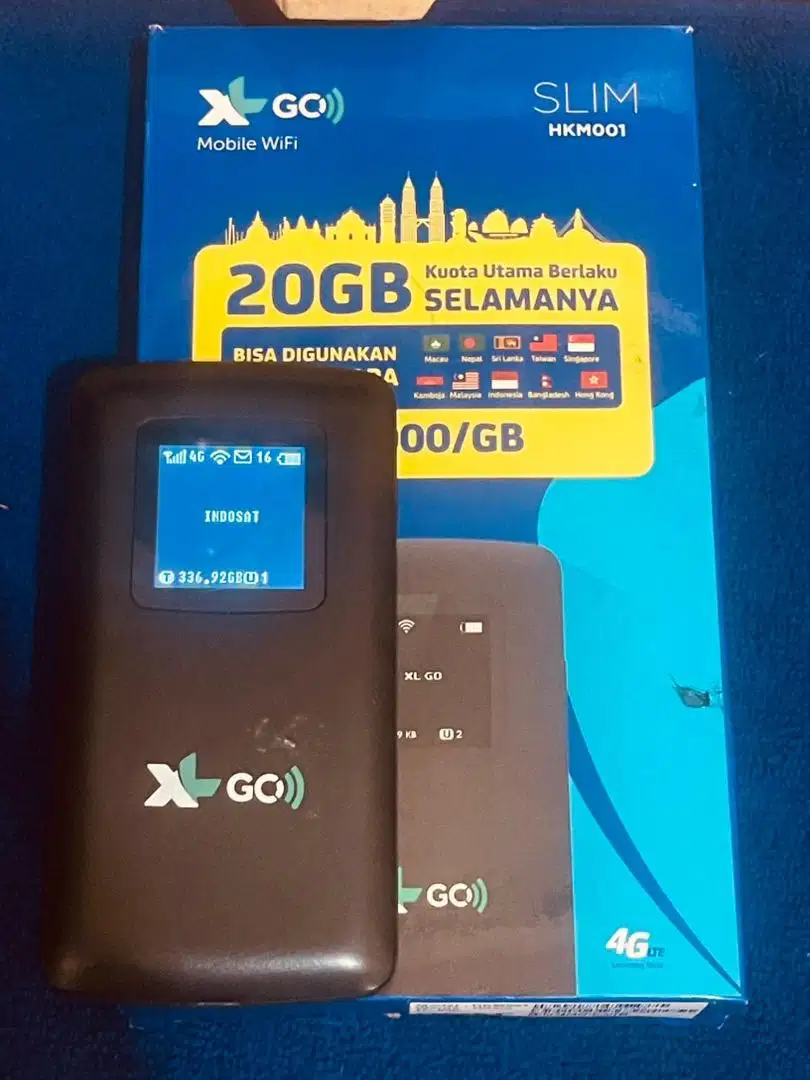 Mifi Portable 4G HKM 001 Fullset All GSM