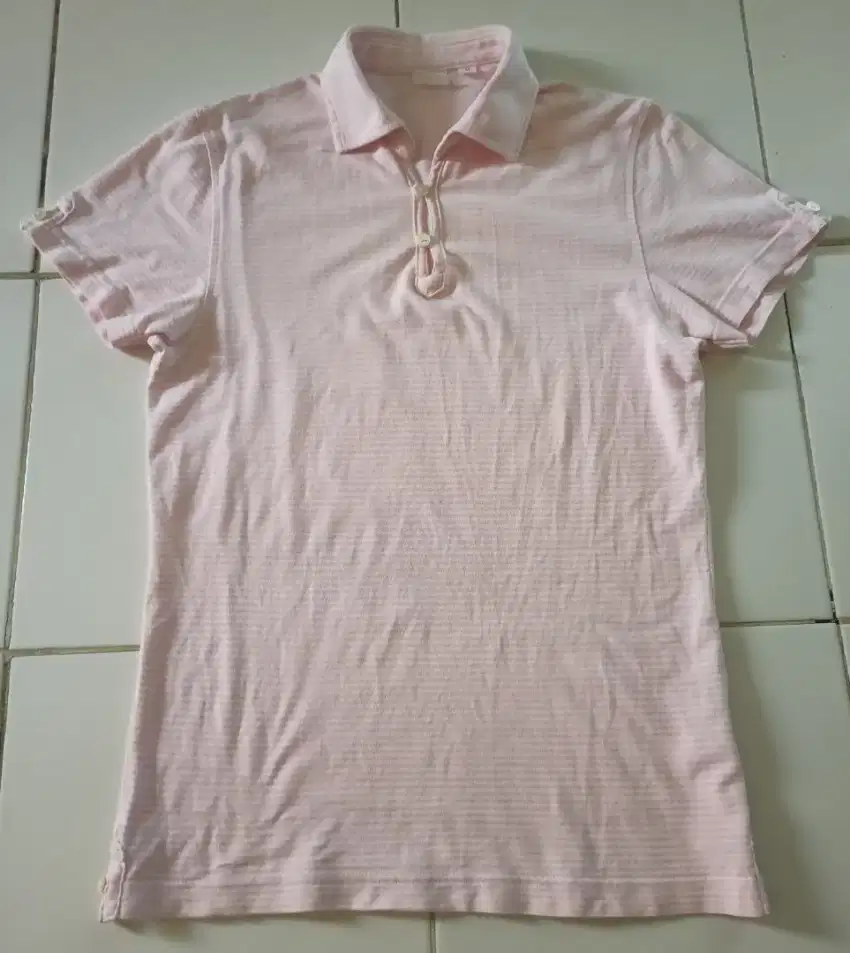 [ UNIQLO X MICHAEL BASTIAN] POLOSHIRT SALUR WANITA.