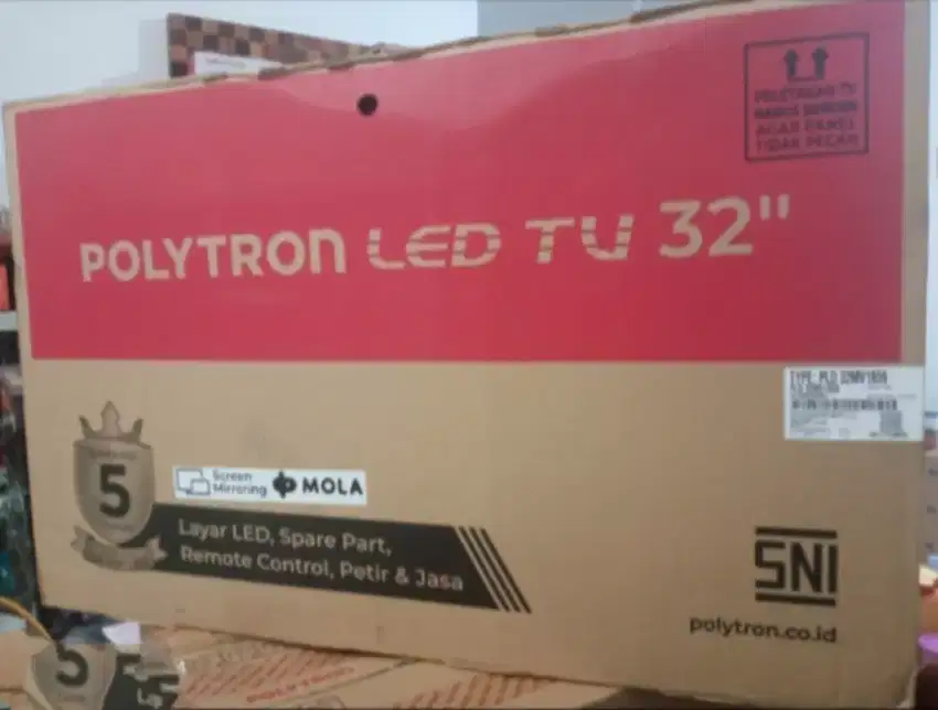 Smart TV 32 Polytron Digital Tv, Baru, Garansi Resmi dan Tukar Tambah