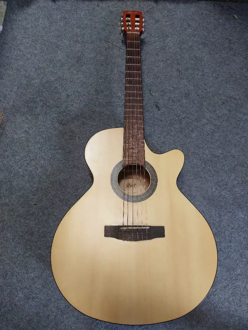 Gitar Akustik elektrik Nylon CORT CEC 1 OP