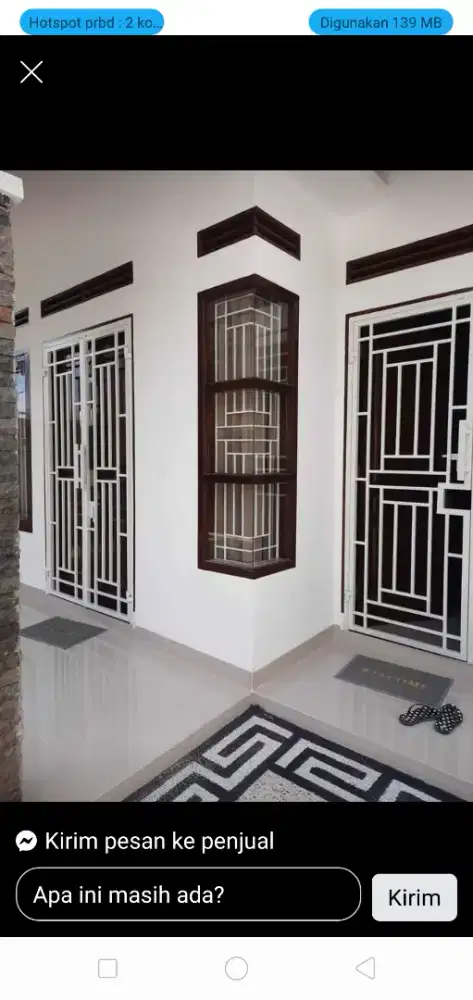 Bengkel las Lampung tralis kanopi pintu pagar gerbang tangga