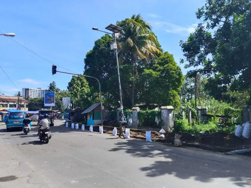 Tanah Komersial di Jalan Raya Sindang Barang Bogor