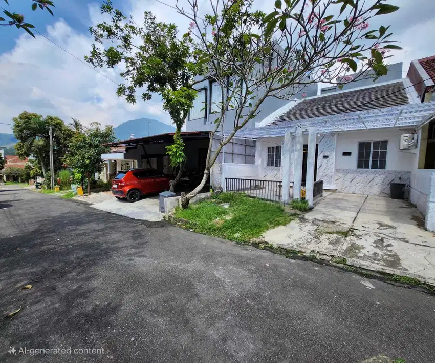 Rumah 1 lantai Tampak Siring Sentul City