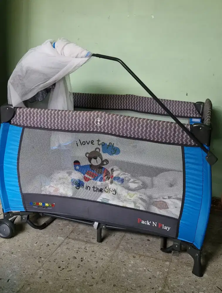 Box bayi merk pack and play kondisi bagus