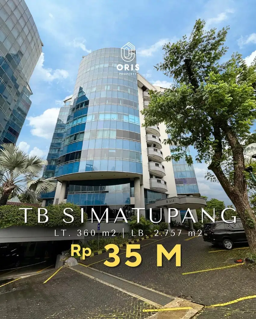 For Sale Gedung Kantor 11 Lantai Lokasi Strategis, Dekat Tol