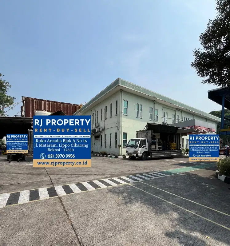 Dijual Pabrik Kawasan MM2100 Cibitung