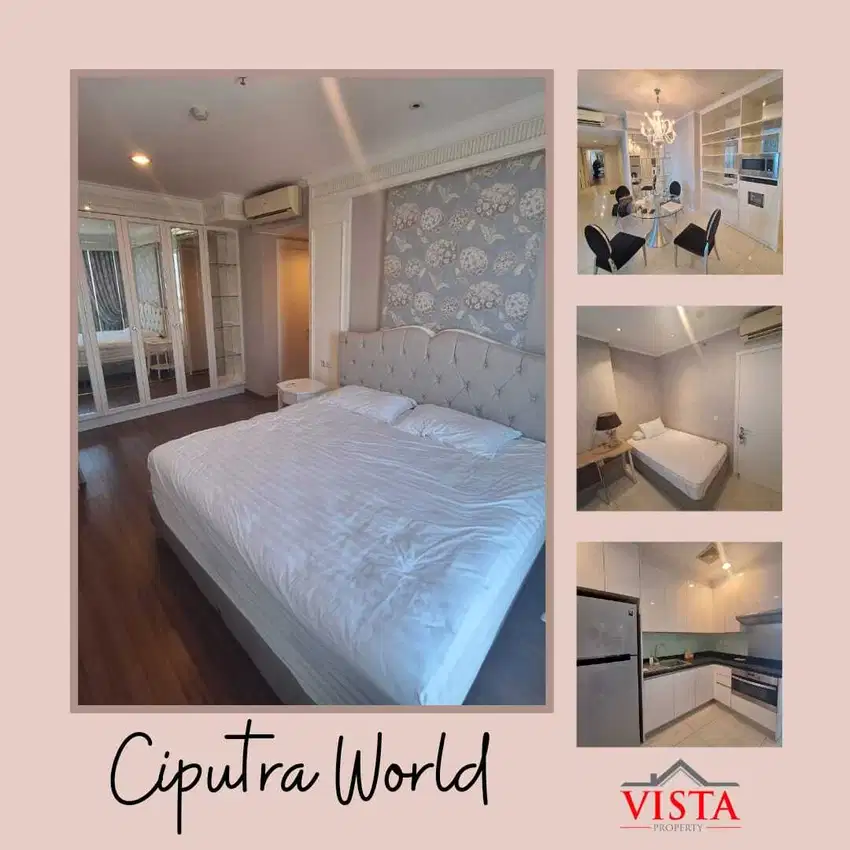 Disewakan Apartemen Ciputra World Tower Via Type 3BR by Vista Property