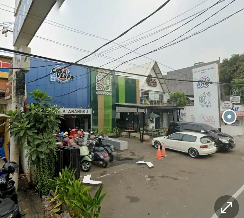 ruang usaha diarea komersial, cilandak. jaksel