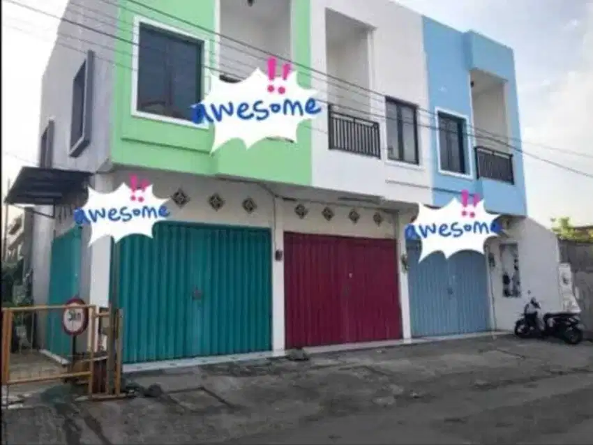 Jual Cepat Ruko Manukan 2 Lantai Siap Huni Lokasi Strategi