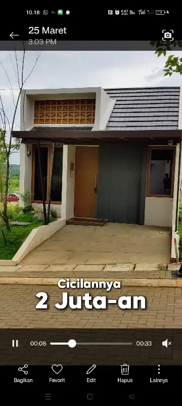 Di jual rumah jepang