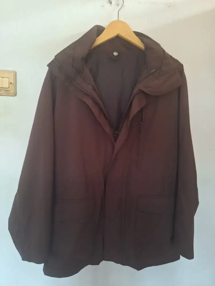 Jaket Uniqlo Mountain Parka Double Zip