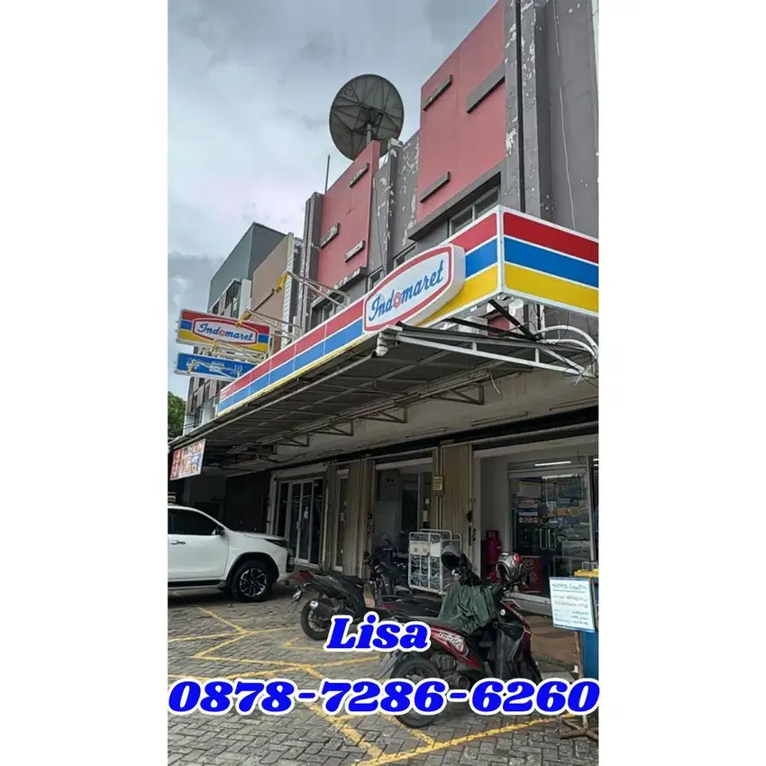 TERMURAH DIPASARNYA 4MAN 4,5x12 RUKO GANDENG BEKAS INDOMARET