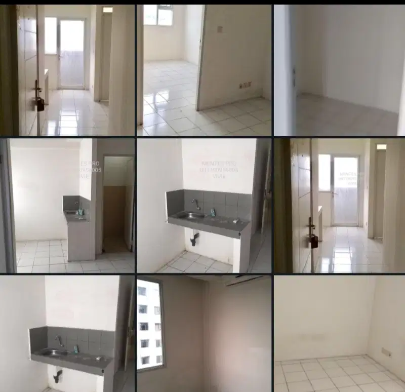 Apartemen Menteng square disewakan tahunan unfurnish  2 kamar