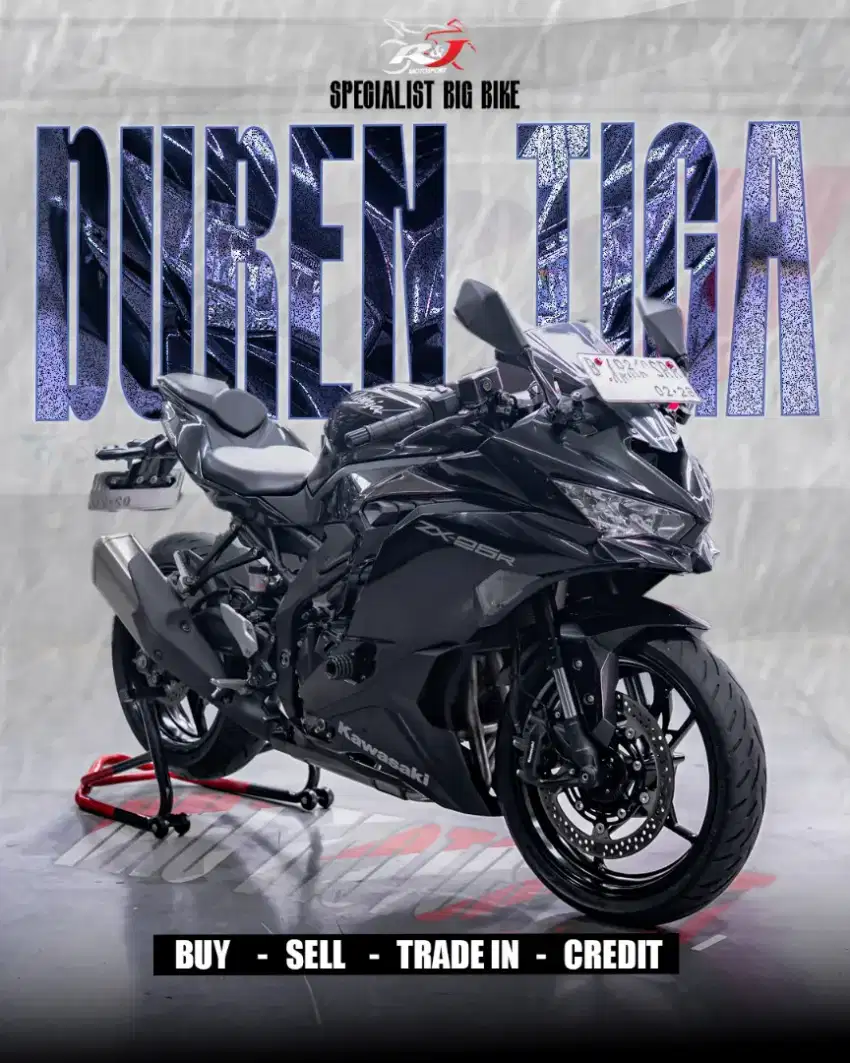 Kawasaki ZX25R Non ABS zx ninja er6 Nik 2023 FULL ORIGINAL Full Paper