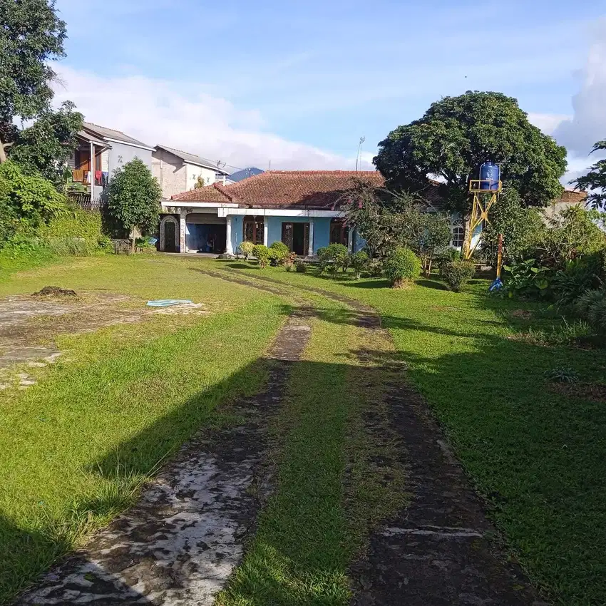 Villa Rumah Istirahat Dan Tanah di Cipendawa Murah