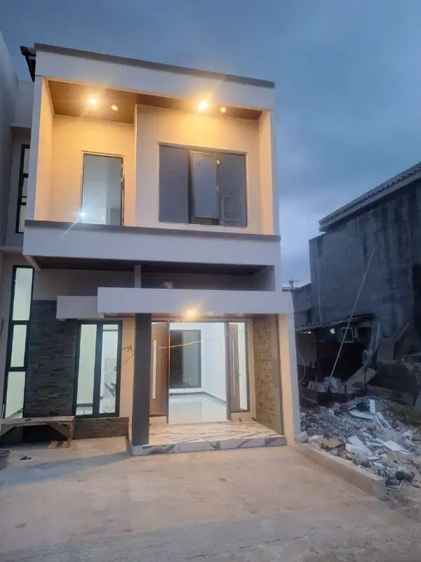 Rumah keren 2 lantai di kelapa dua Depok.ede