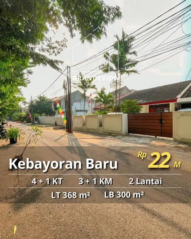 Kebayoran Baru terawat lokasi tenang