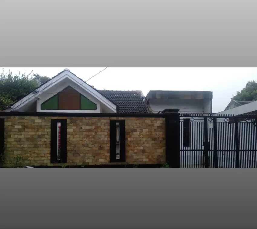 Dijual Rumah Cipageran Asri Cimahi Tanah Luas LT 296/LB 70, 2 Kamar