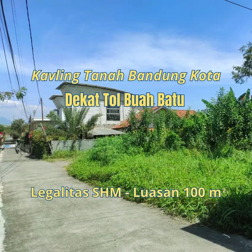 Tanah Siap Bangun Kota Bandung SHM