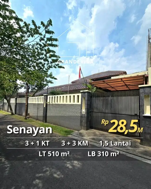 Senayan gated lokasi tenang expat area