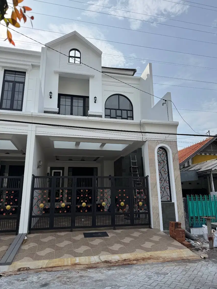 CA231 Dijual Rumah 2 LT Baru gaya American Modern di Mojoarum