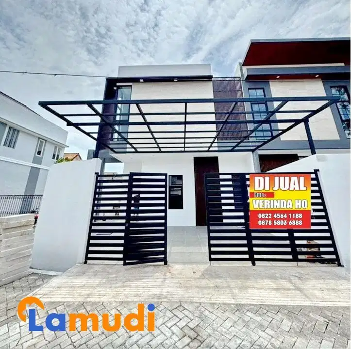 Dijual Rumah Baru Gress 2 Lantai SUTOREJO (Hook) Row Jalan 4 mobil