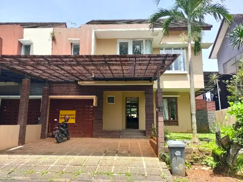 dikontrakkan pertahun rumah furnished di sentul city