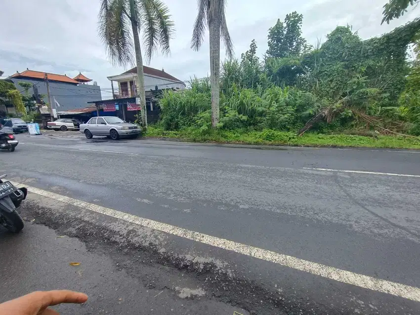 0107014L Tanah dijalur bisnis Gianyar jalan Bukit Jati