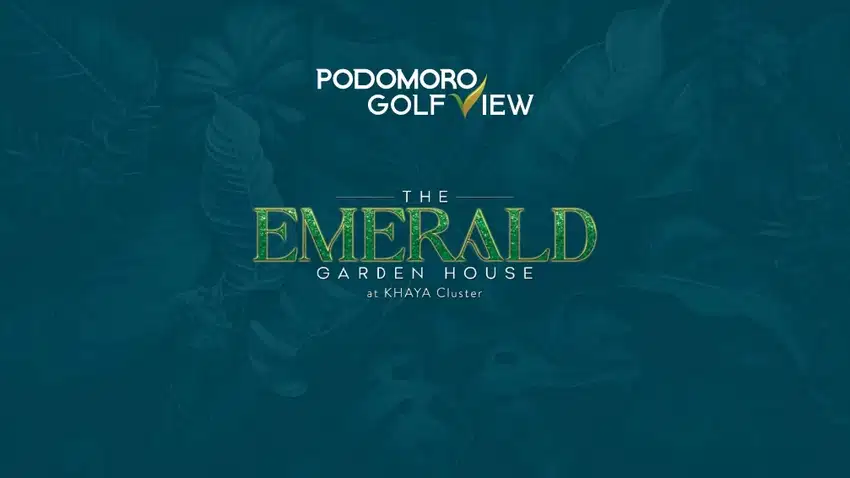Rumah Emerald Garden House 1.9an Podomoro Golf View