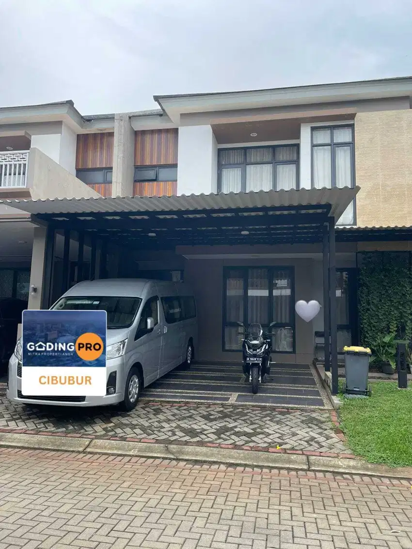 DIJUAL CEPAT RUMAH CANTIK SEMI FURNISH DI CLUSTER BARU, KOTA WISATA