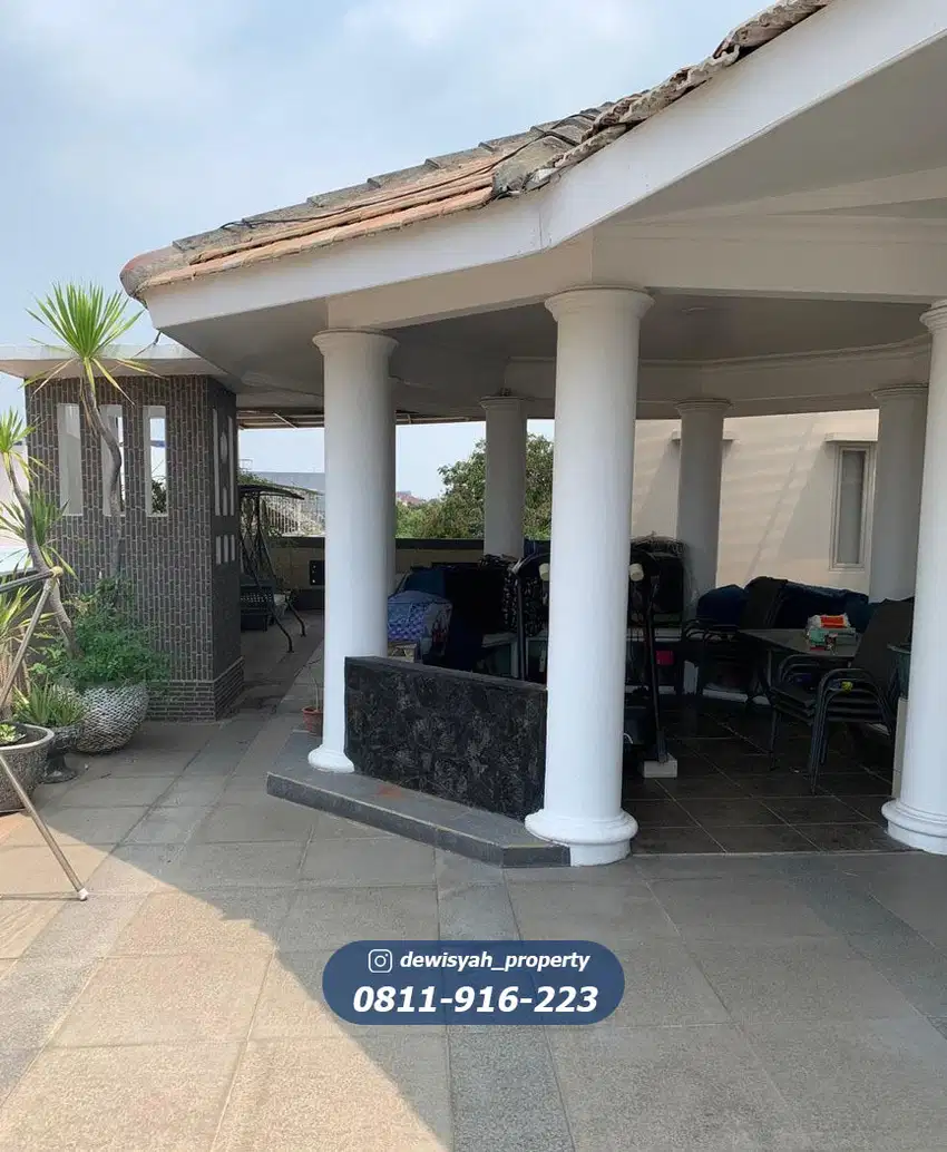 Dijual Rumah Fully Furnished Mediternia Boulevard Pantai Indah Kapuk