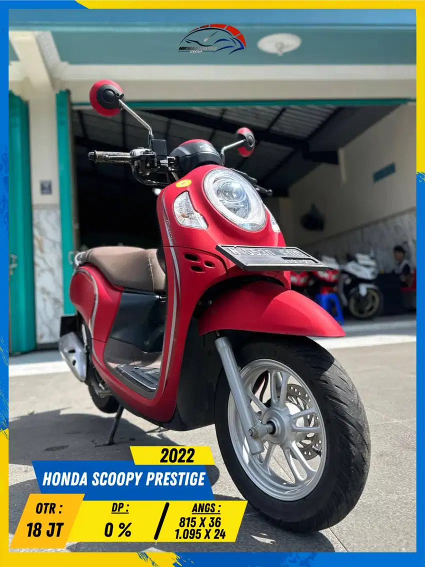 HONDA SCOOPY PRESTIGE 2022 MANTAP GASS MASZEHH HIKMAH MOTOR KEPUH