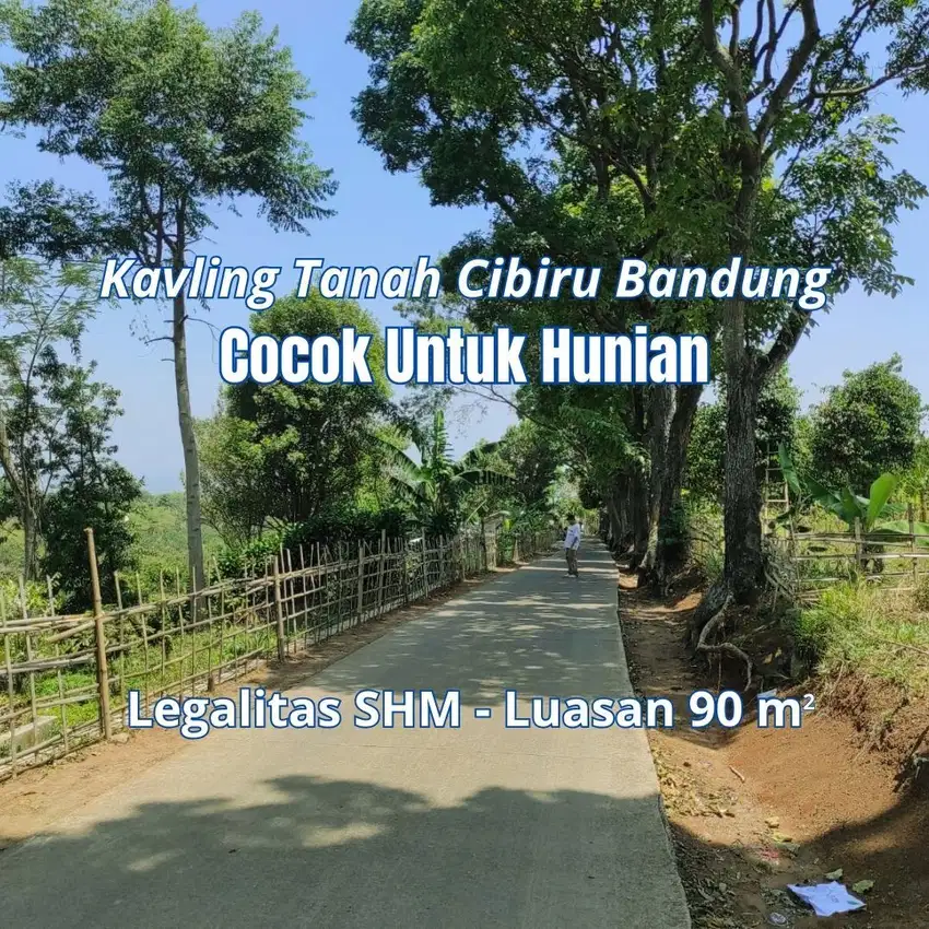 Dijual Tanah Kavling Cibiru Bandung SHM