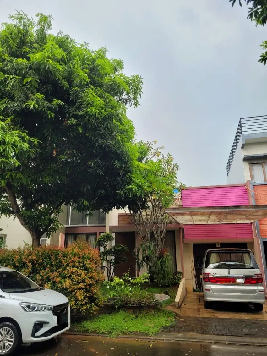 Rumah Hadap Timur di The Icon BSD City Halaman Belakang Luas