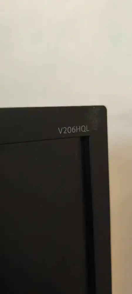 Dijual Monitor Acer V206HQL 19,5 inchi