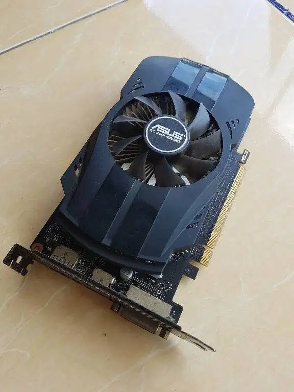 VGA Nvidia GTX 1050Ti 4gb 128bit GDDR5 DX12 ASUS Phoenix Single Fan