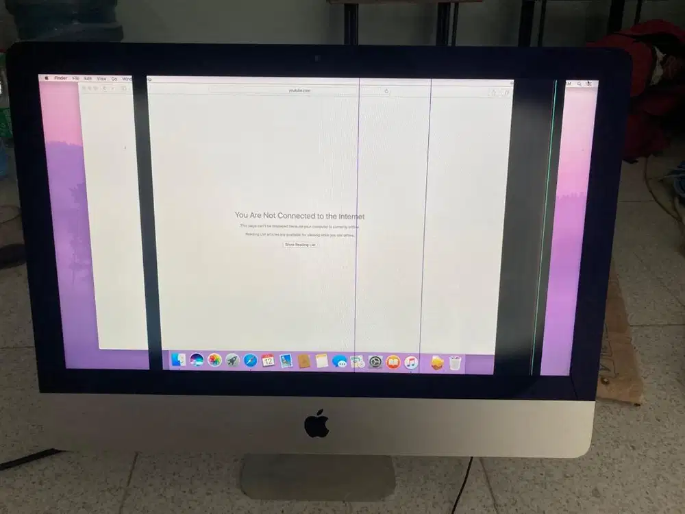 Imac 21.5 inch 2012 i5 ssd 512/8gb minus layar