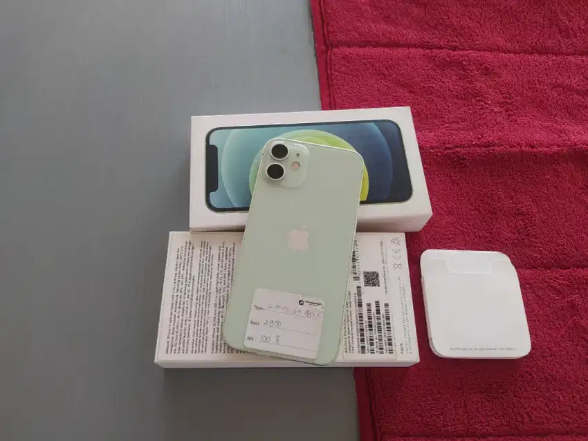iPhone 12 mini 64GB Second iBox fullset Bergaransi